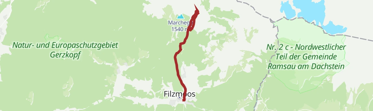 Route map: Hofalm Runde
